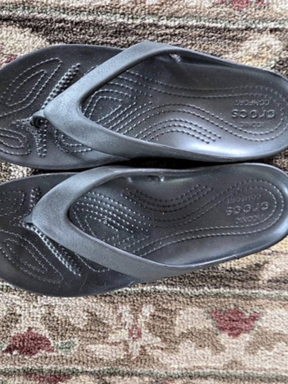 Crocs Kadee II Flip Flop Black Sandals